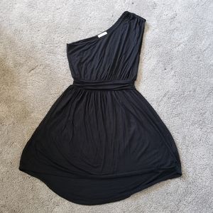 Lush One shoulder evening dress teen small.